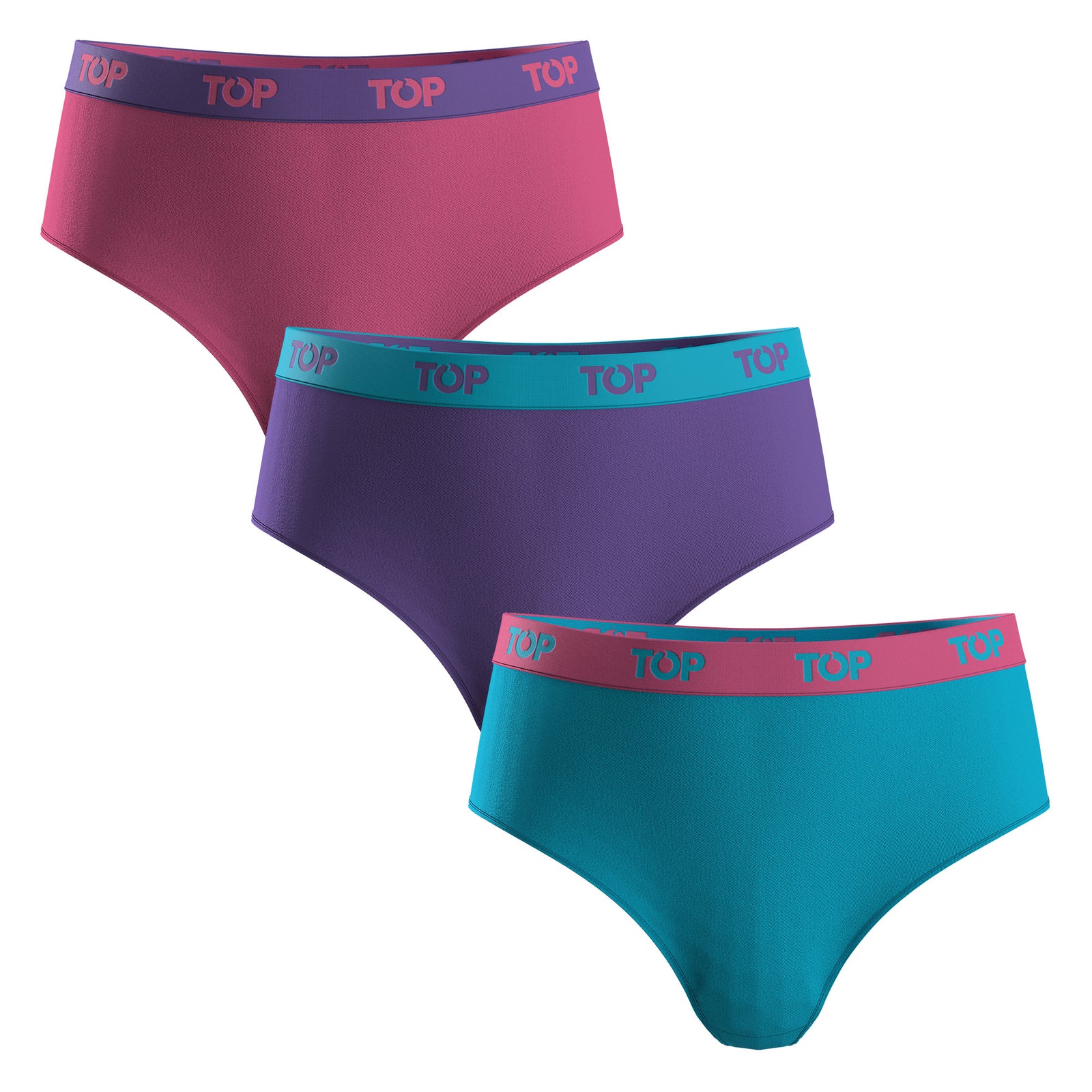 Calzón Pantaletas NIÑA Algodón Pack 3 C6