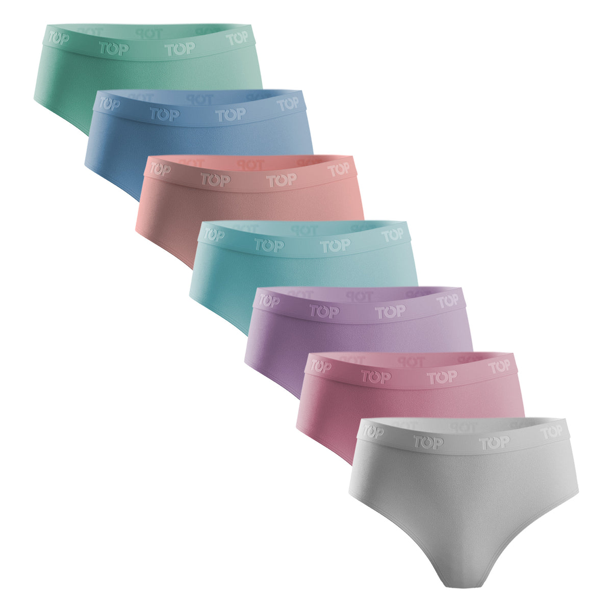 Calzón Pantaletas NIÑA Algodón Pack 7 C1