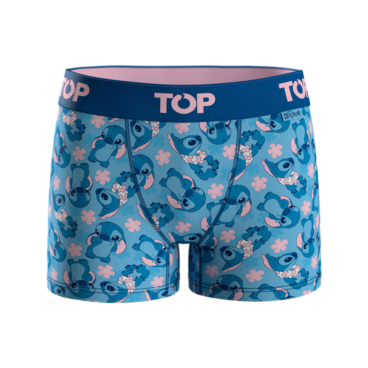 Bóxer Medio NIÑA Algodón Pack 4 Stitch C1