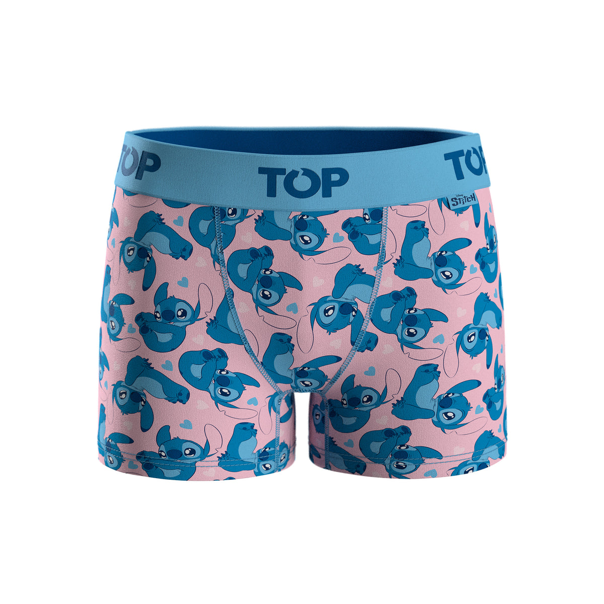 Bóxer Medio NIÑA Algodón Pack 4 Stitch C1