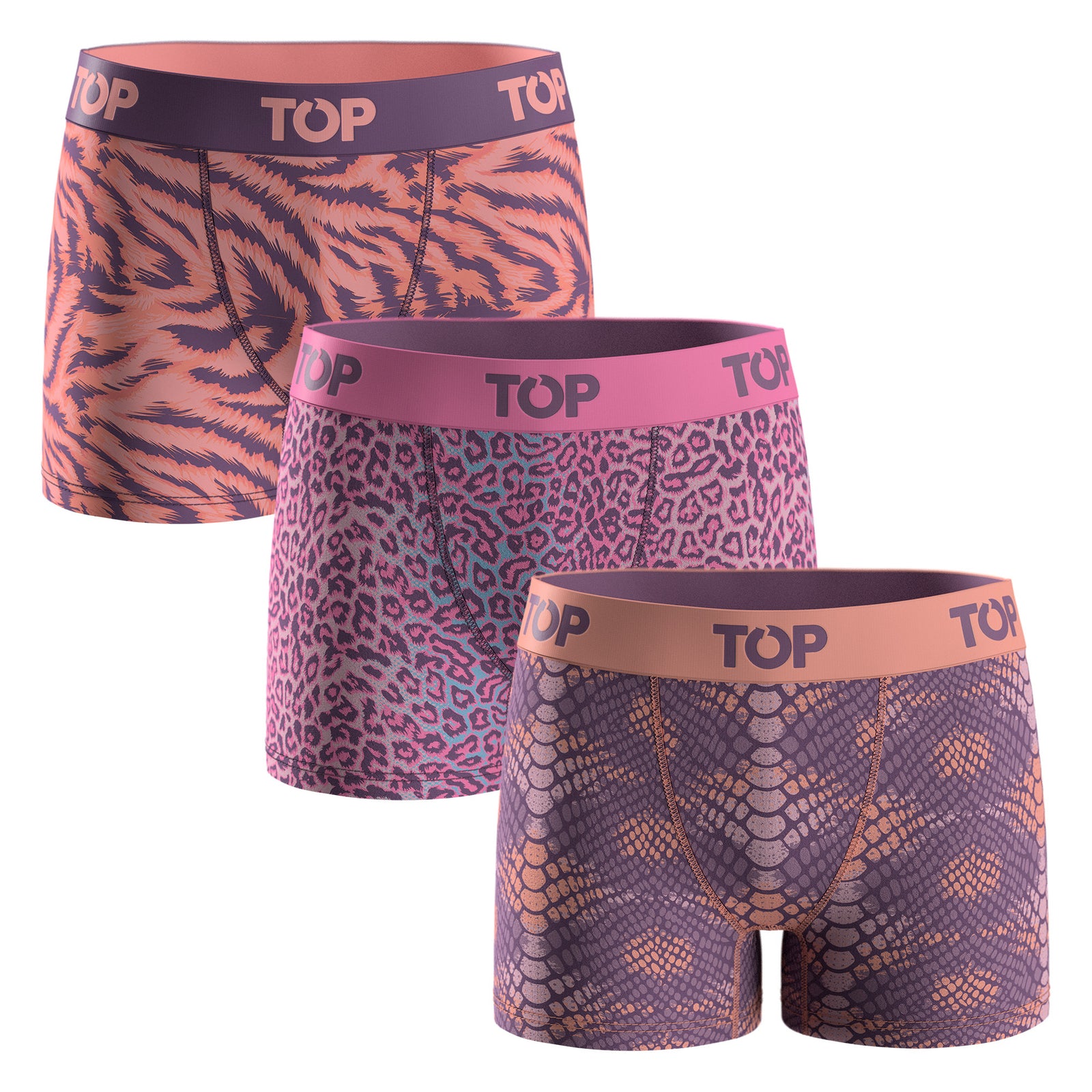 Bóxer Medio NIÑA Algodón Pack 3 Colección Skins C2