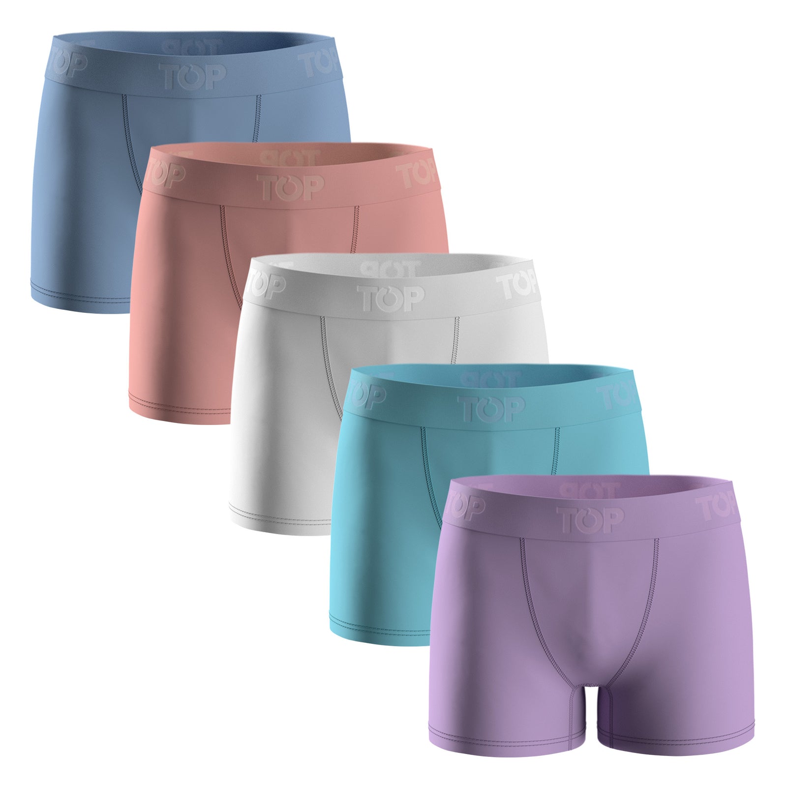 Bóxer Medio NIÑA Algodón Pack 5 C3