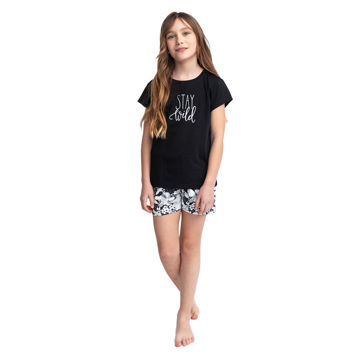 Pijama Niña Algodón Verano C1