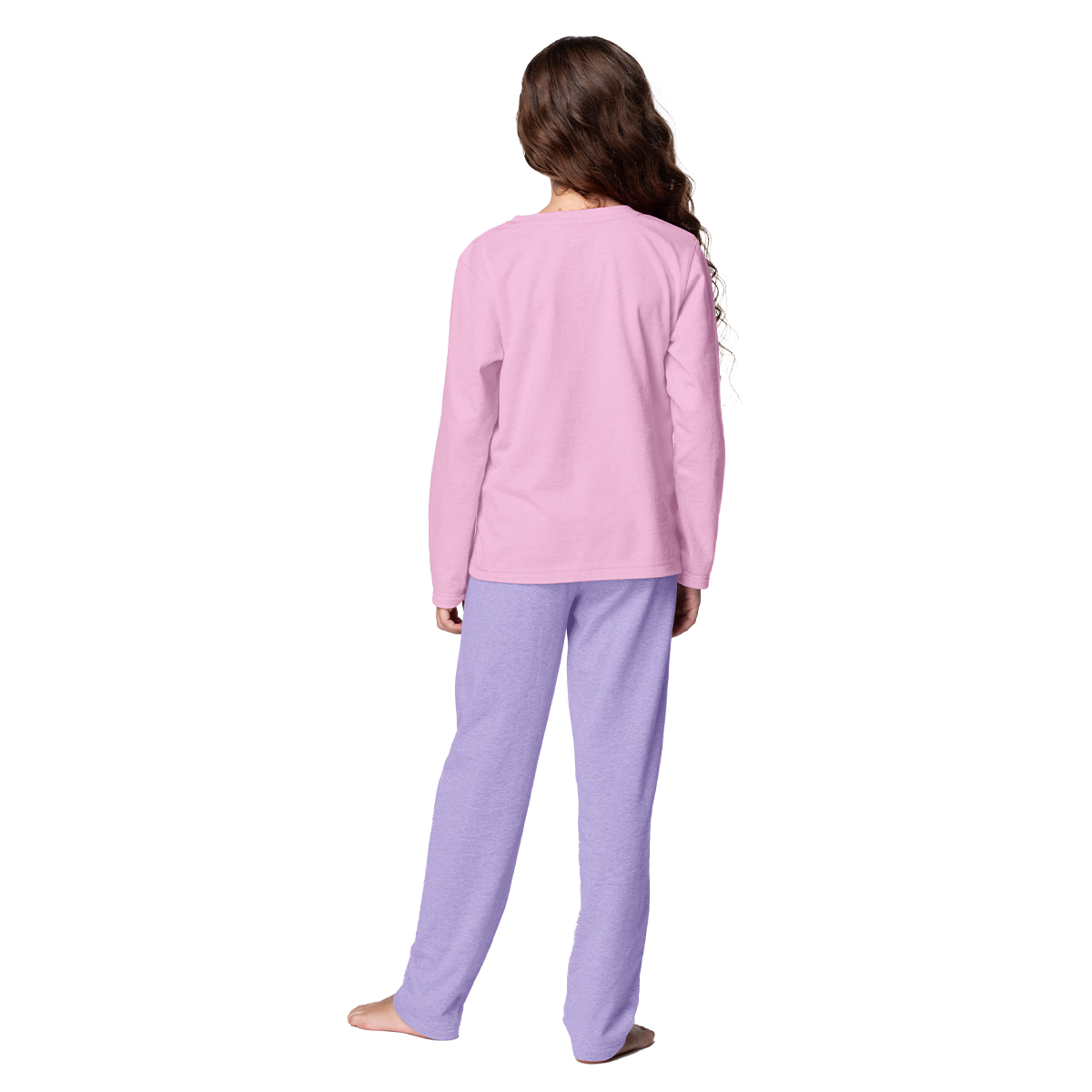 Pijama Largo Algodón Niña Invierno C1