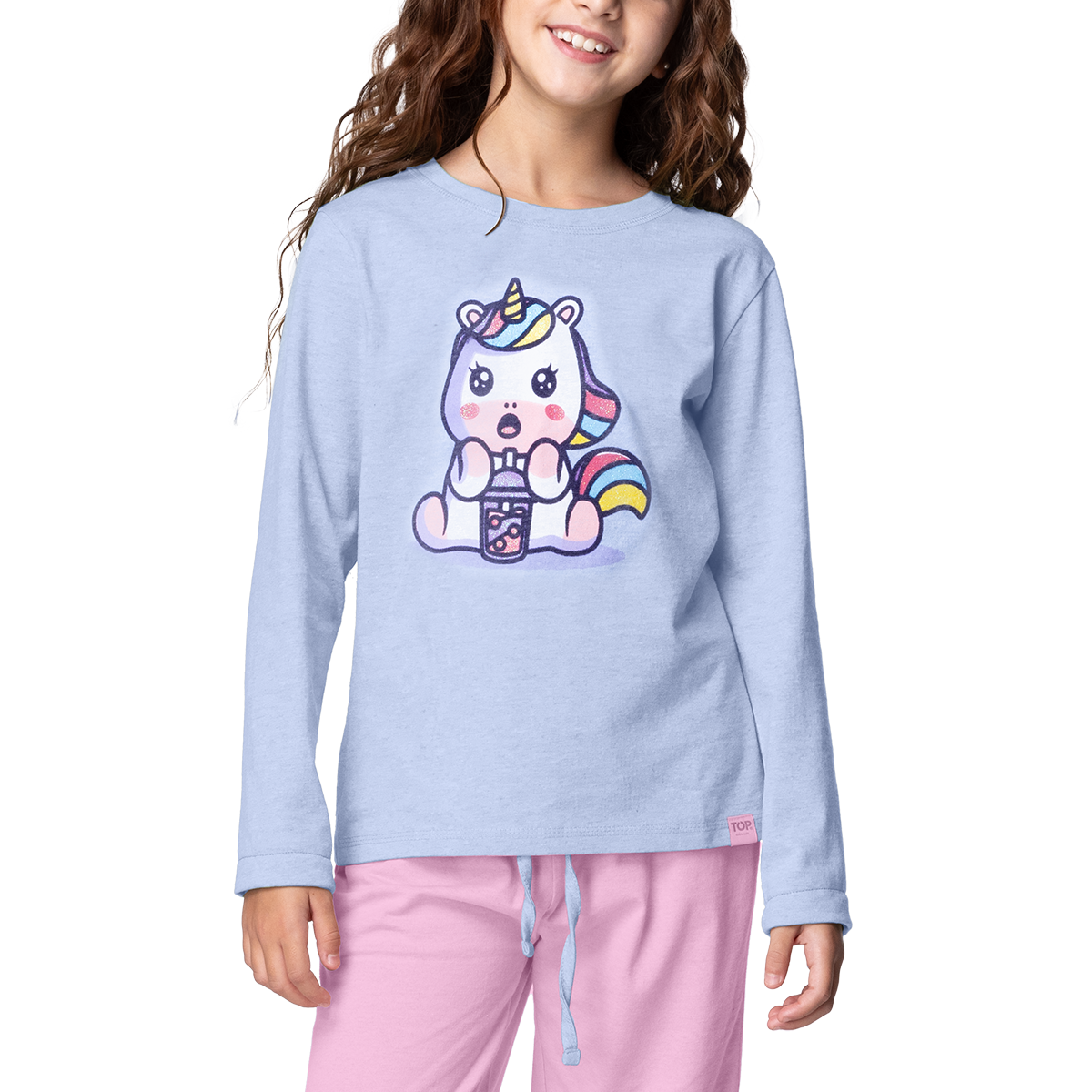 Pijama Largo Algodón Niña Invierno C2