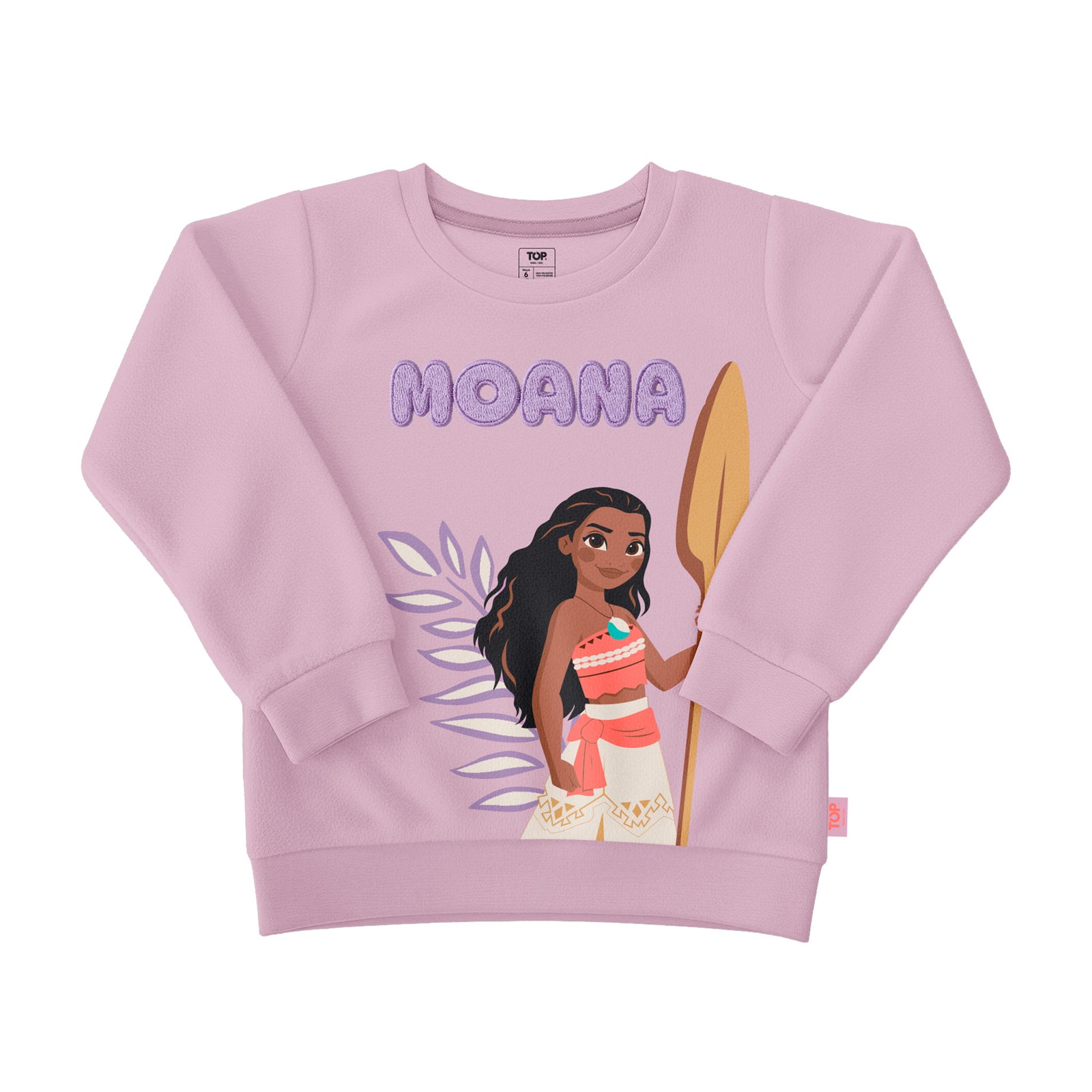 Pijama Largo Niña Invierno Moana C1