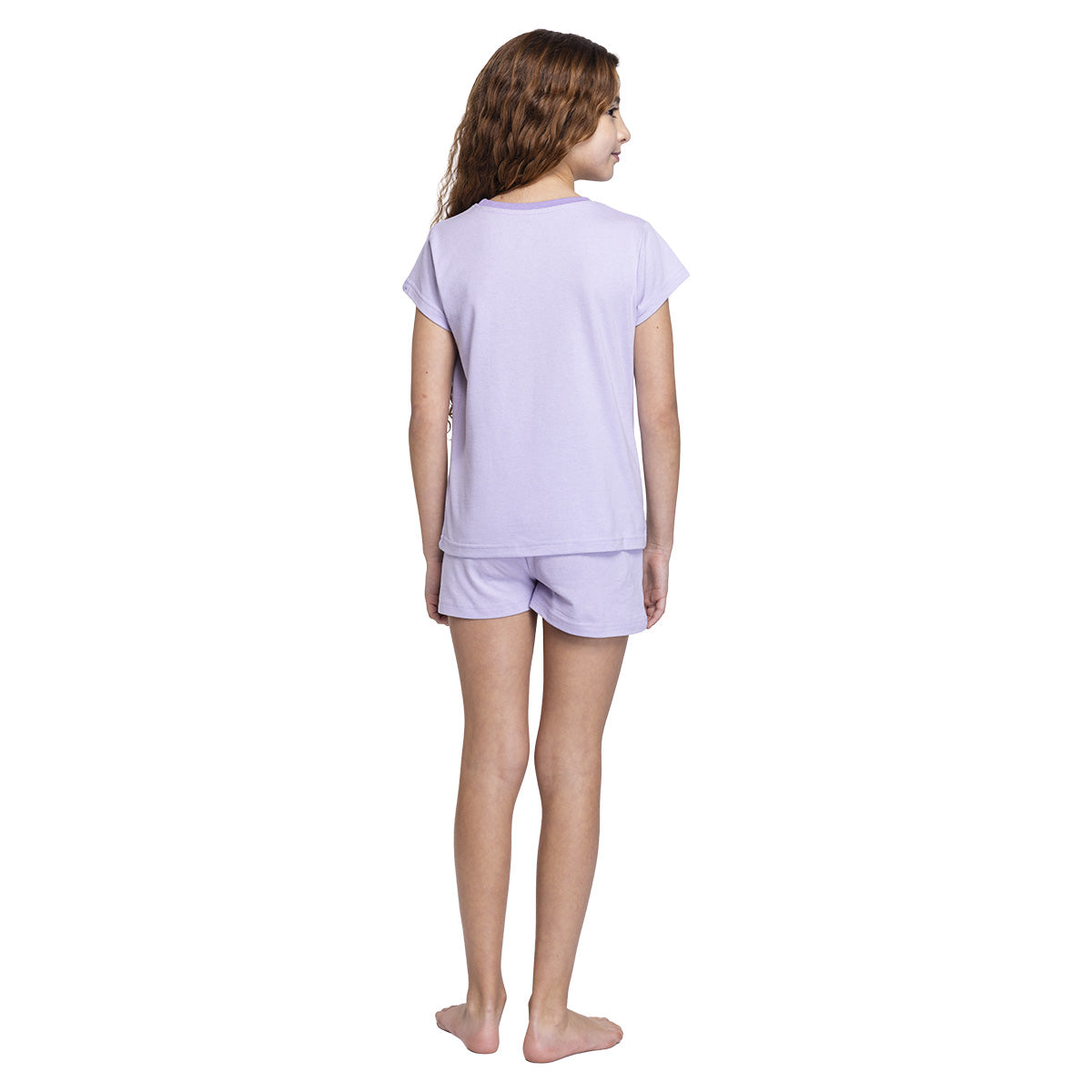 Pijama Niña Algodón Verano Stitch C2