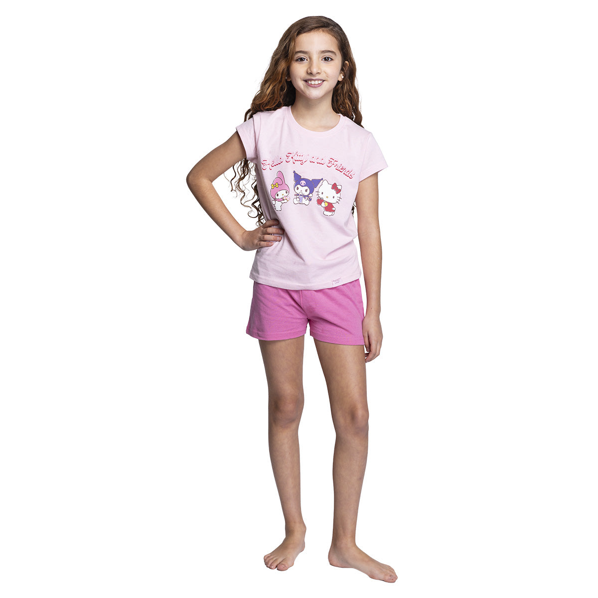 Pijama Verano Niña Algodón Hello Kitty C1