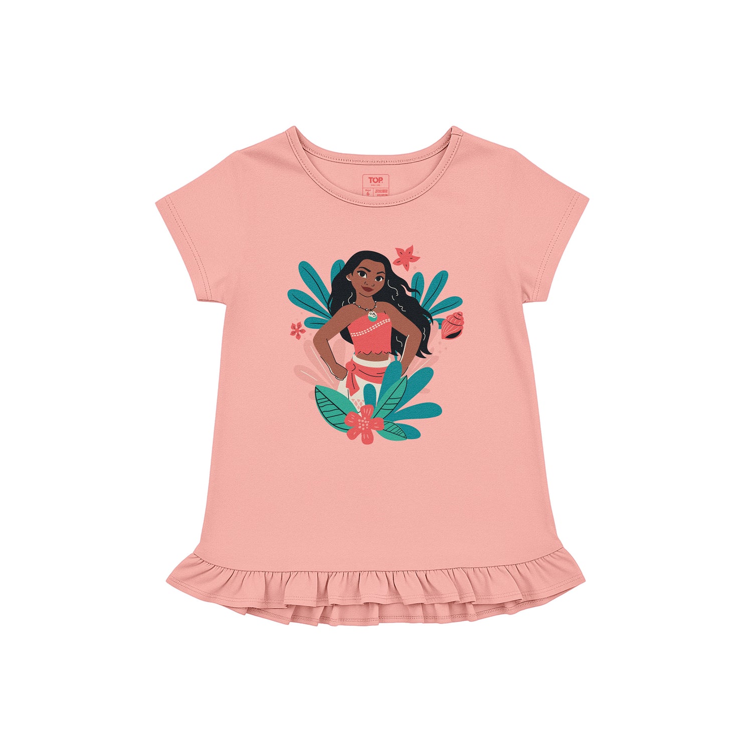 Pijama Niña Algodón Verano Moana C2