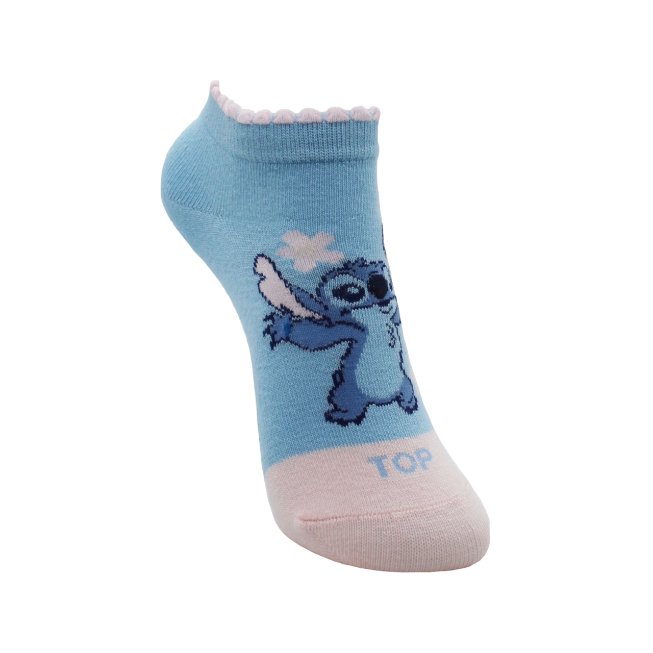 Calcetines Tobilleros Niña Algodón Pack 2 Stitch C1