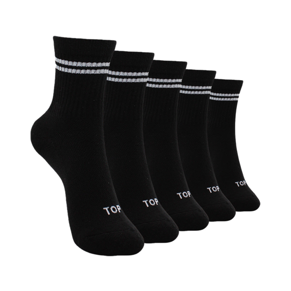 Calcetines Niña Deportivos Largos Pack 5 Con Lurex C2