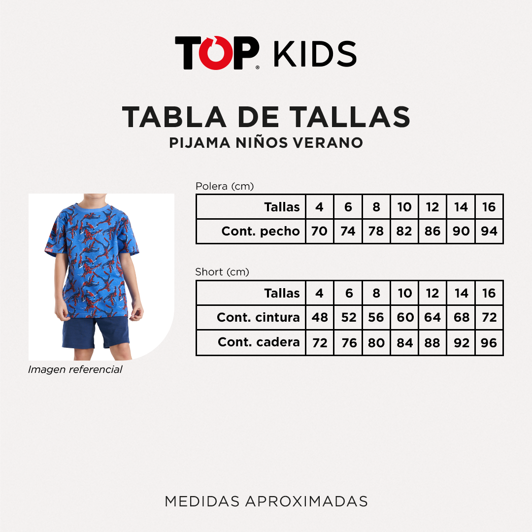 Pijama Algodón Niño Verano Sasuke C2