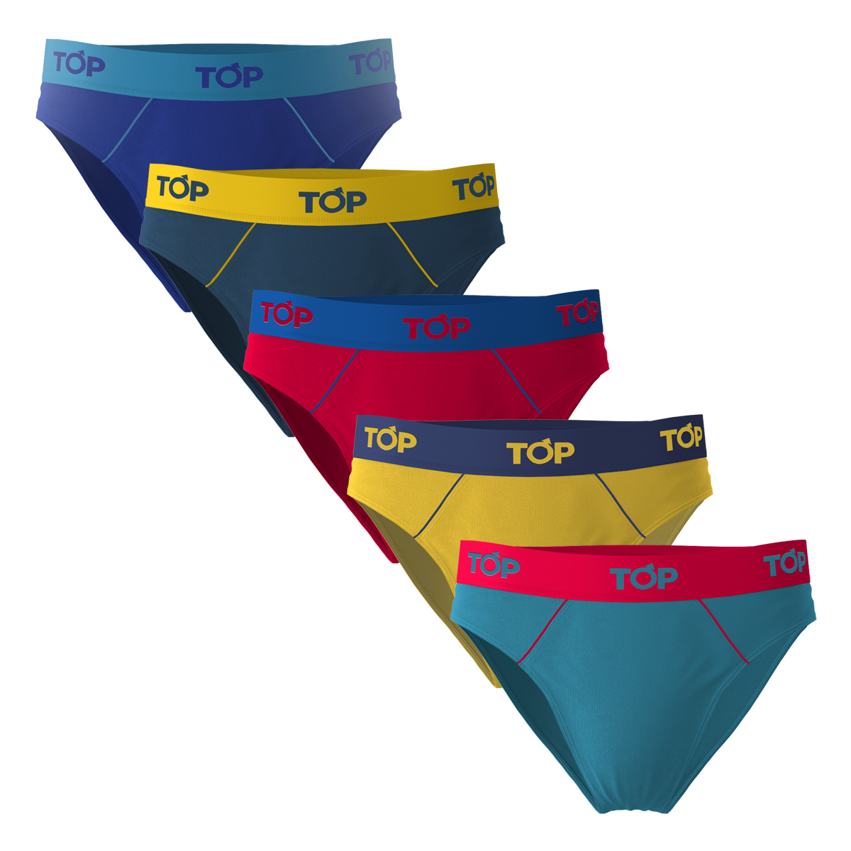 Slip Algodón Pack 5 C2 - Top Underwear