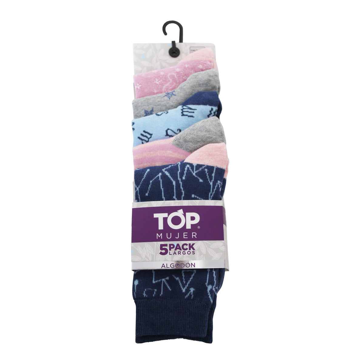 Calcetines Mujer Largos C1 Pack 5