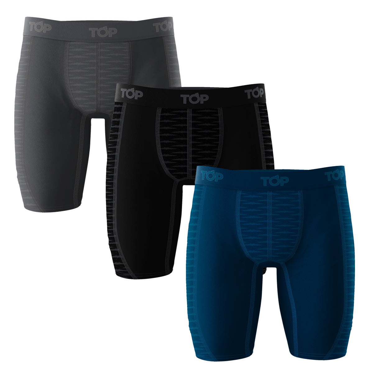 Boxer Hombre Calzoncillos Largos De Microfibra Boxers Largos Boxer