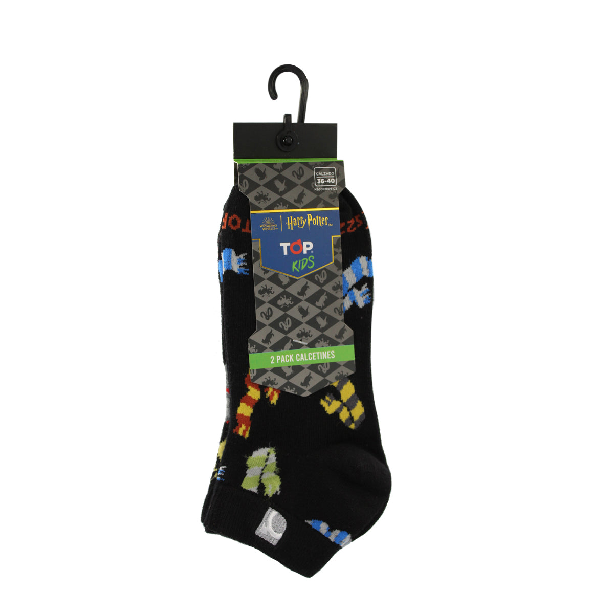 Calcetines Cortos Niños Harry Potter Pack 2 C3