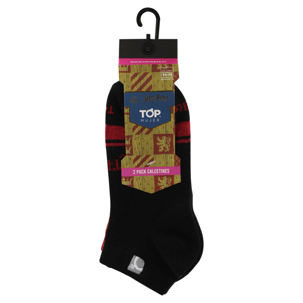 Calcetines Cortos Mujer Harry Potter Pack 2 C1