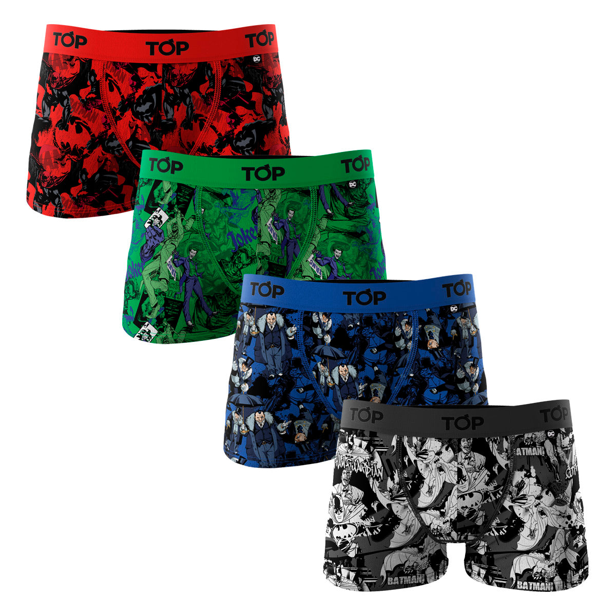 TOP Pack De 5 Boxer Hombre Algodón Top