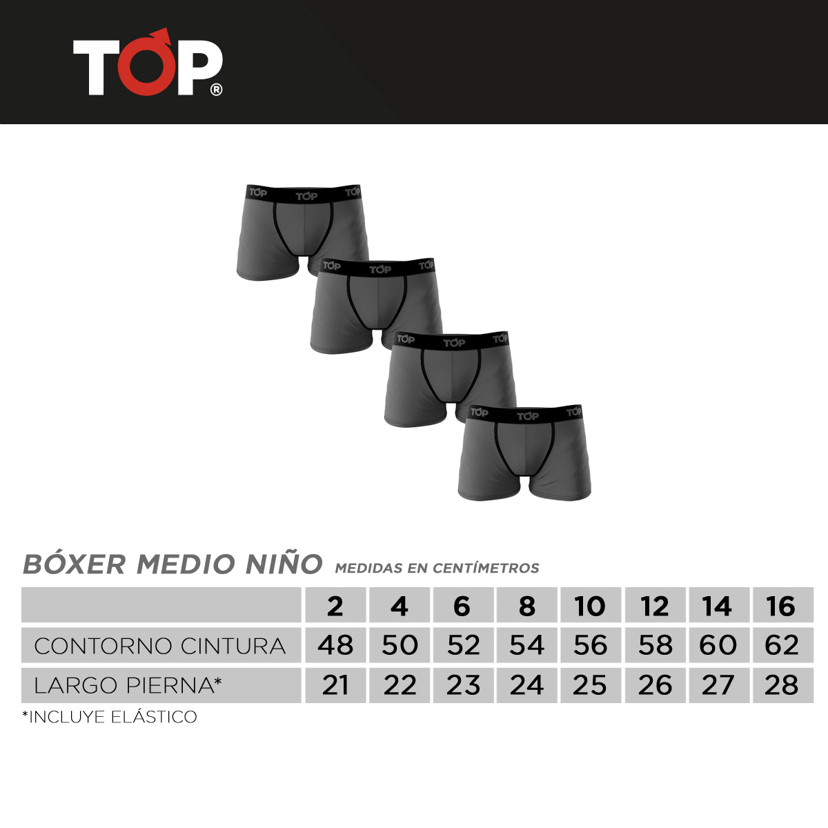 Bóxer Niño Algodón Pack 4 SUPERMAN C4