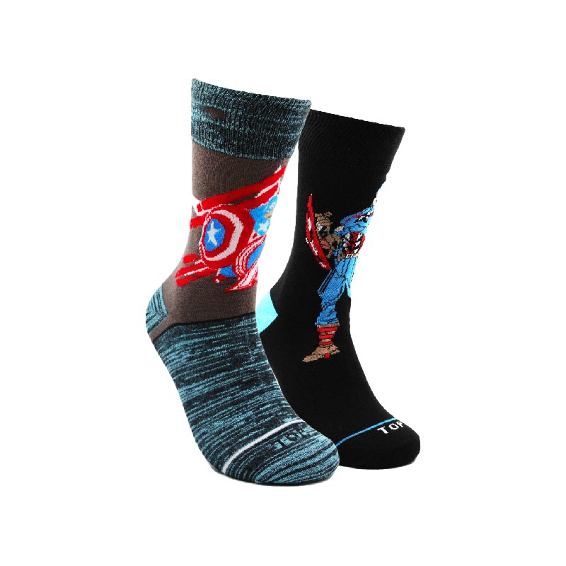 Calcetines Algodón Pack 2 Marvel - Capitán América
