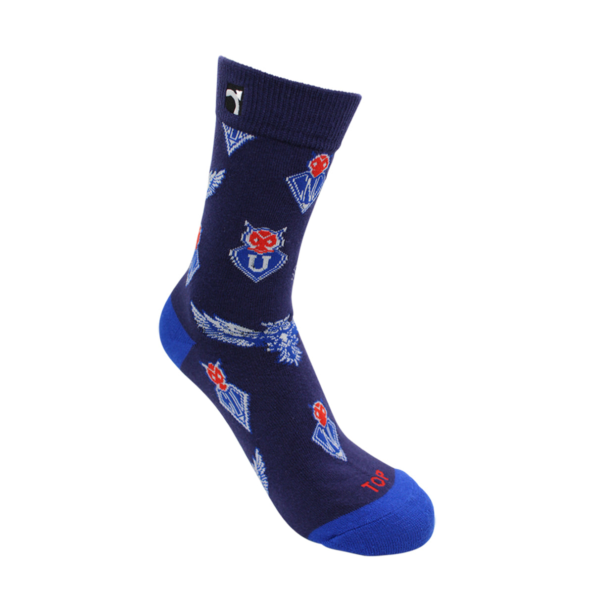 Calcetines Algodón Pack 2 Universidad de Chile C1