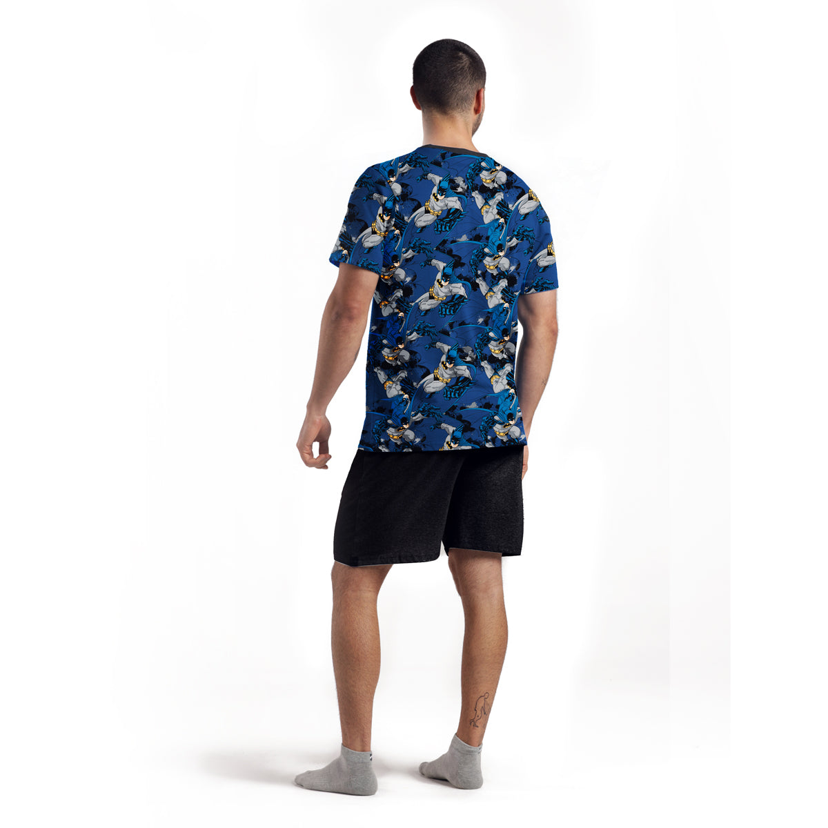 Pijama Algodón Hombre Verano Batman C2