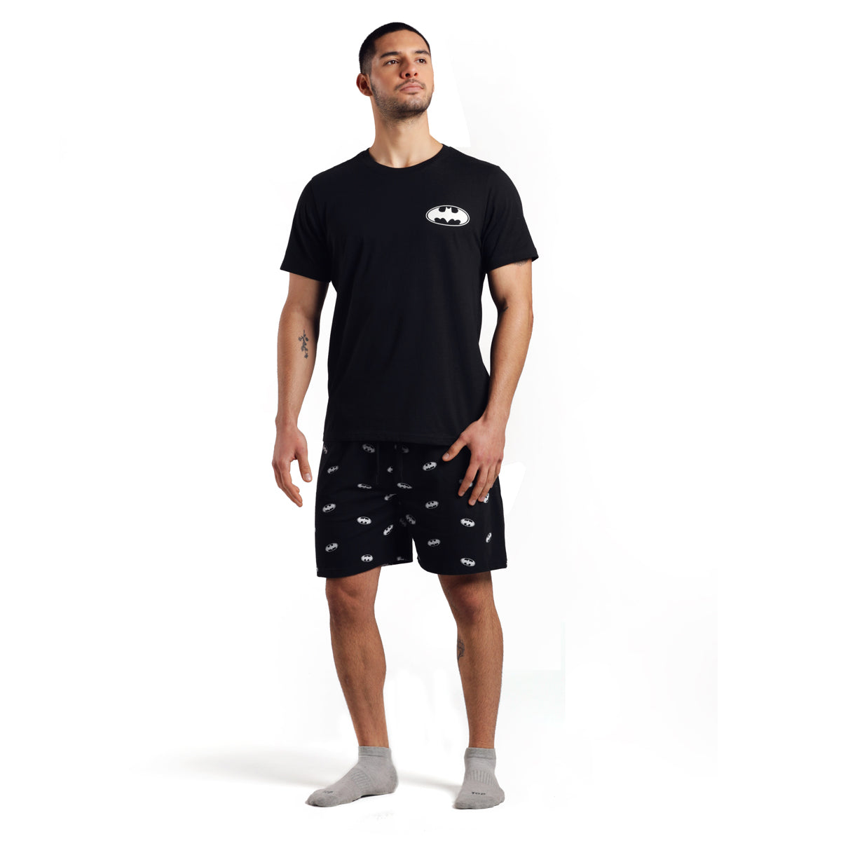 Pijama Algodón Hombre Verano Batman C1