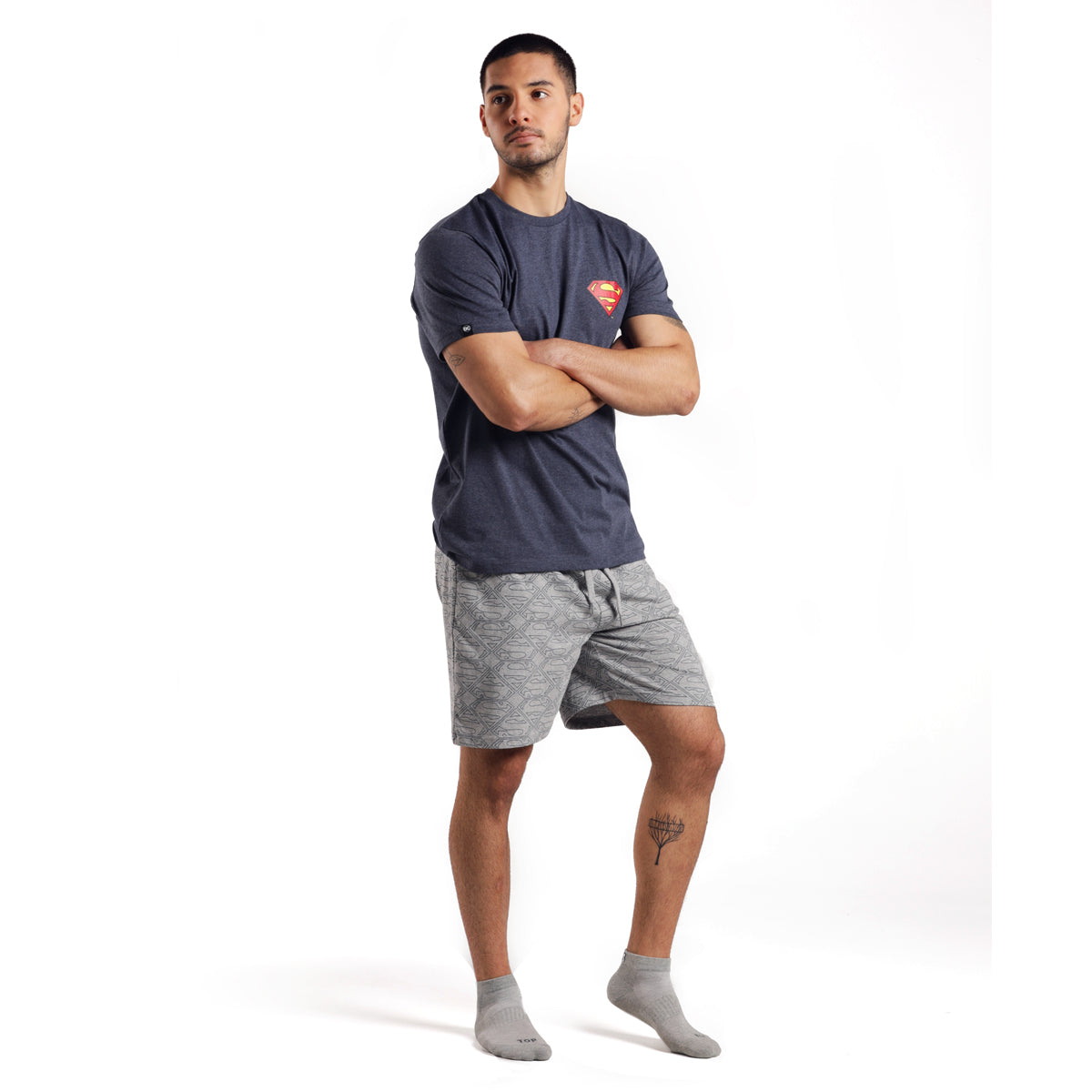 Pijama Algodón Hombre Verano Superman C4