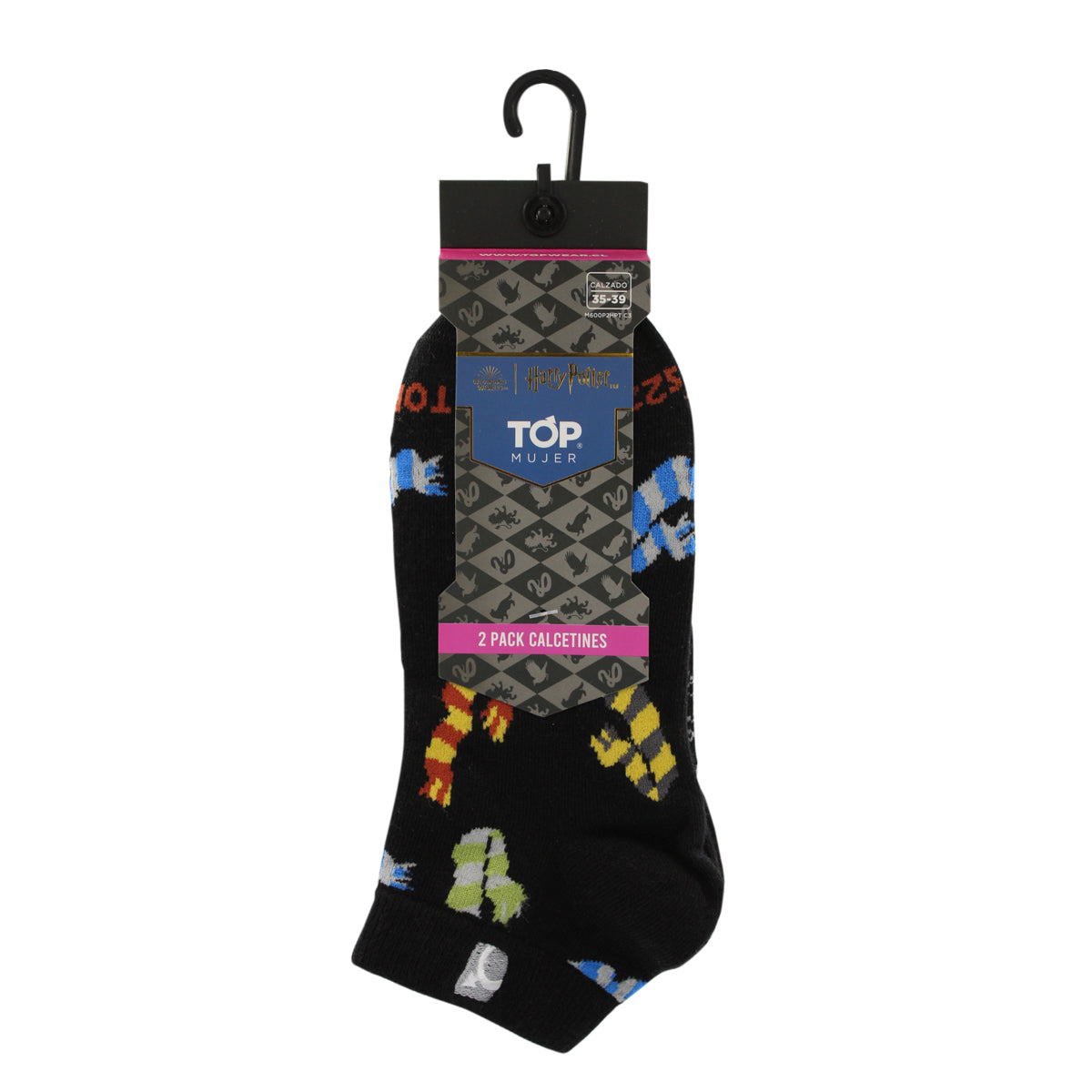 Calcetines Cortos Mujer Harry Potter Pack 2 C3