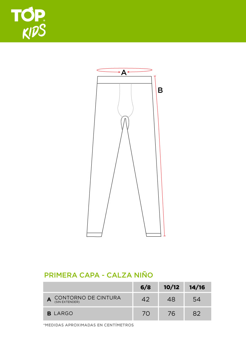 Calza Deportiva Primera Capa Microfibra Niño Marvel C1