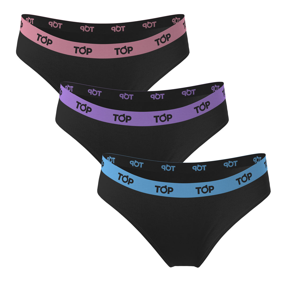 Calzón Bikini Algodón Pack 3 C3 TOP