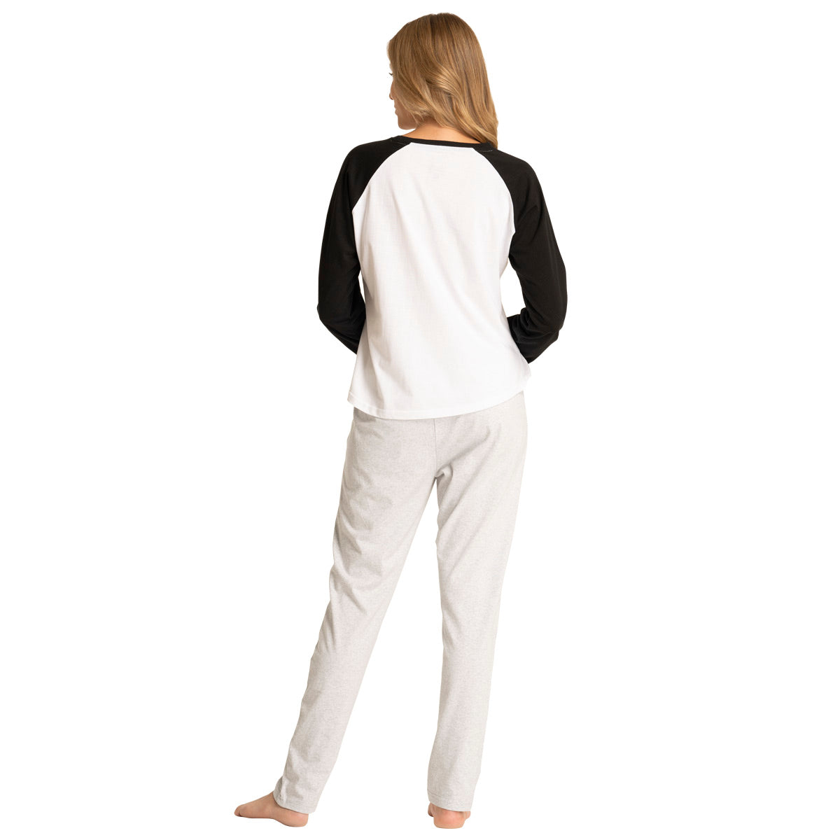 Pijama Top Algodón Invierno Mujer Colo Colo C2