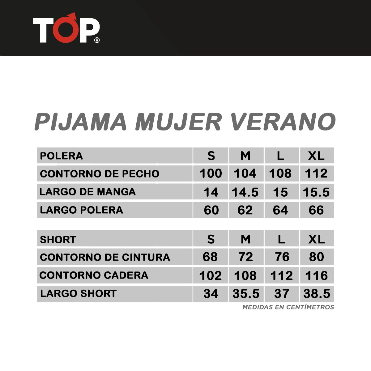 Pijama Mujer Algodón Verano C1
