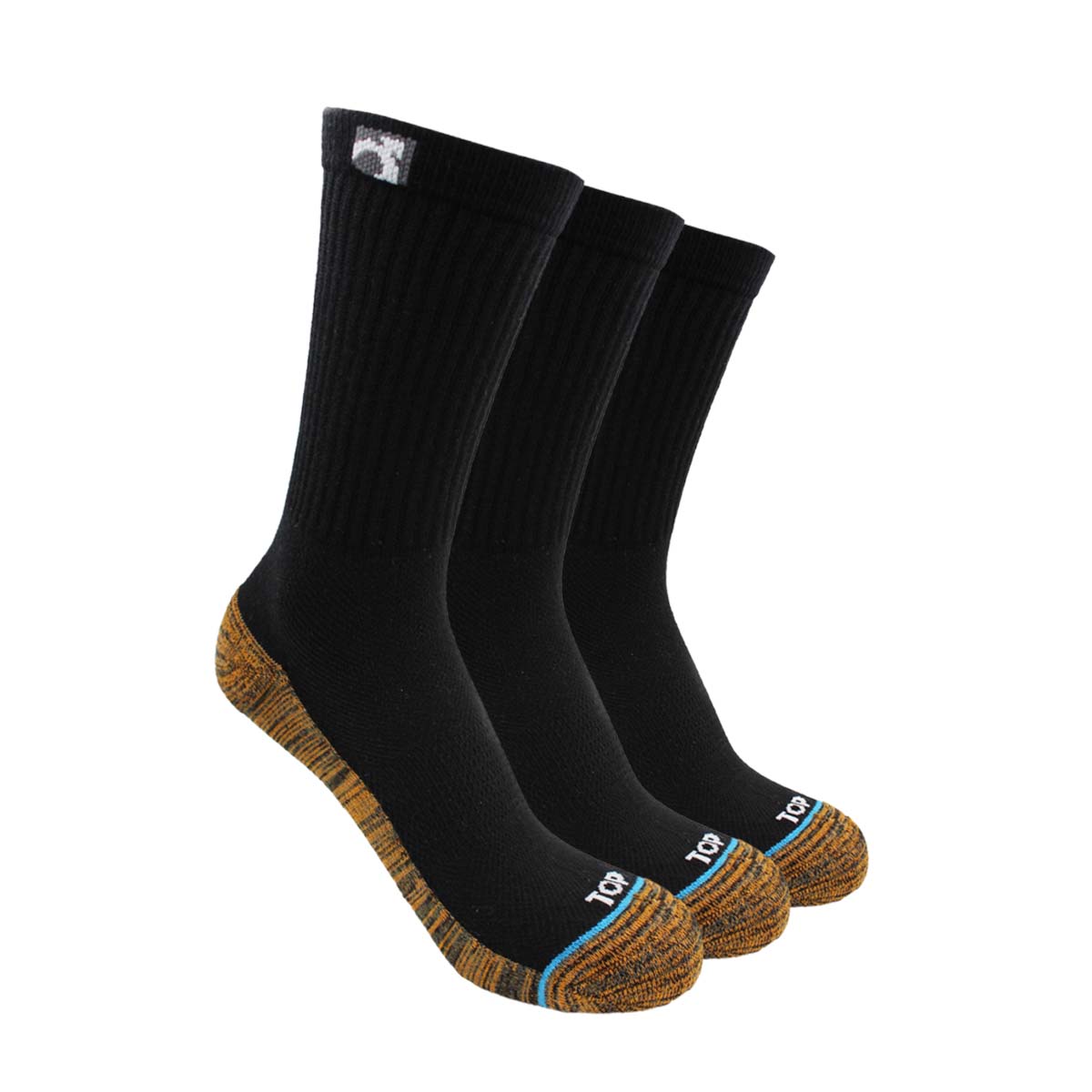 Calcetín Deportivo Largo Fibra de Cobre Pack 3 C2