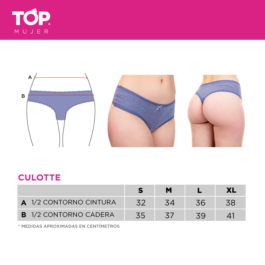 Calcetines Algodón Niñas Pack 3 C5 - Top Underwear